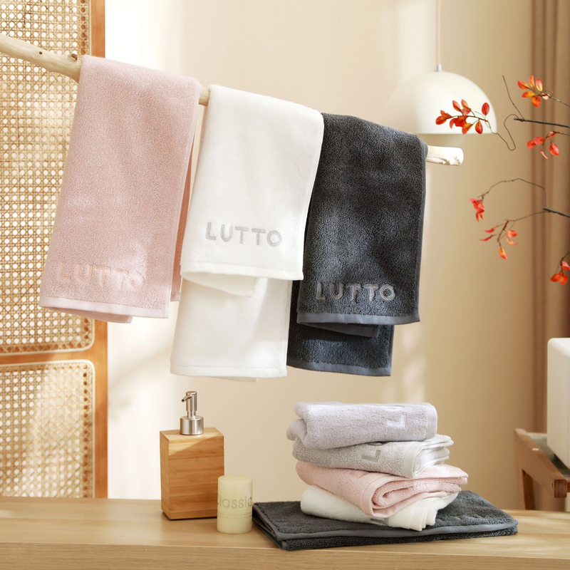 Premium A-Class 100% Cotton Face Towel - Luxury Soft & Super Absorbent For Adults Ideal For Home Use & Corporate Gifts_voghion.com