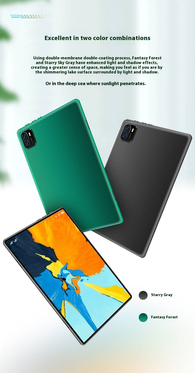 PadPro 5G Tablet With Dual SIM & Stylus Support - 10.5" 2K Display, 8GB RAM + 128GB ROM, Android 13, 8000mAh Battery_voghion.com