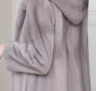 Luxury Faux Mink Coat Women's Longline Hooded Jacket Winter Outerwear For Elegant & Casual Occasions_voghion.com