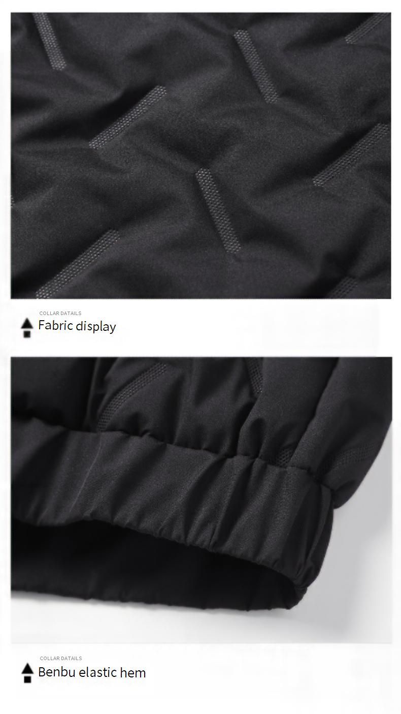 Giacca foderata in sherpa taglie forti da uomo – Cappotto invernale foderato in pile con collo alto (L-8XL, 2 colori) – Rivestimento in poliestere per tutte le stagioni_voghion.com