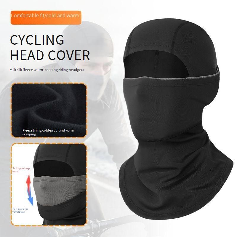 Winter winddicht fleece bivakmuts gezichtsmasker - Volledige gezichts- en nekbedekking voor motorrijden, buitensporten - Ademend en warm unisex ontwerp_voghion.com