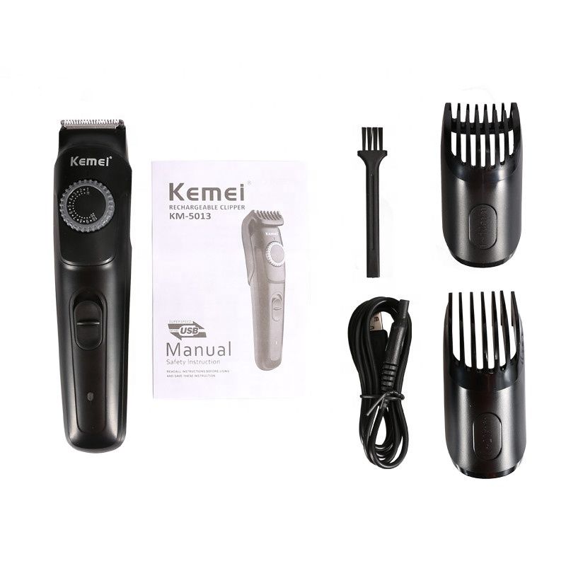 Kemei-5013 Tête de coupe réglable Tondeuse électrique Barbe Barbier Rasoir pour hommes Outils de style Tondeuse à cheveux Machine de coupe_voghion.com