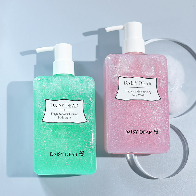 Xiaocheng Yixiang New Sparkling Powder Flowing Sand Bath Gel Moisturizes, and Lasts for Fragrance_voghion.com