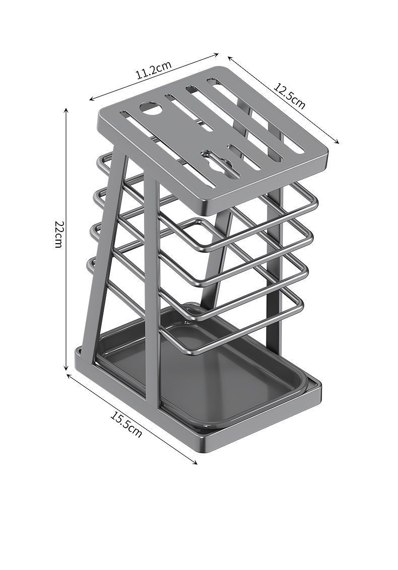 Youyoujia Kitchen Household Scolapiatti, Supporto, Portacoltelli, Ripiano Portaoggetti_voghion.com