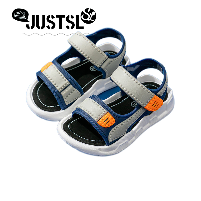 Scarpe JUSTSL Sandali per ragazzi Stile coreano Moda Trendy Boy Scarpe da spiaggia Sandali da spiaggia per bambini Bambino_voghion.com