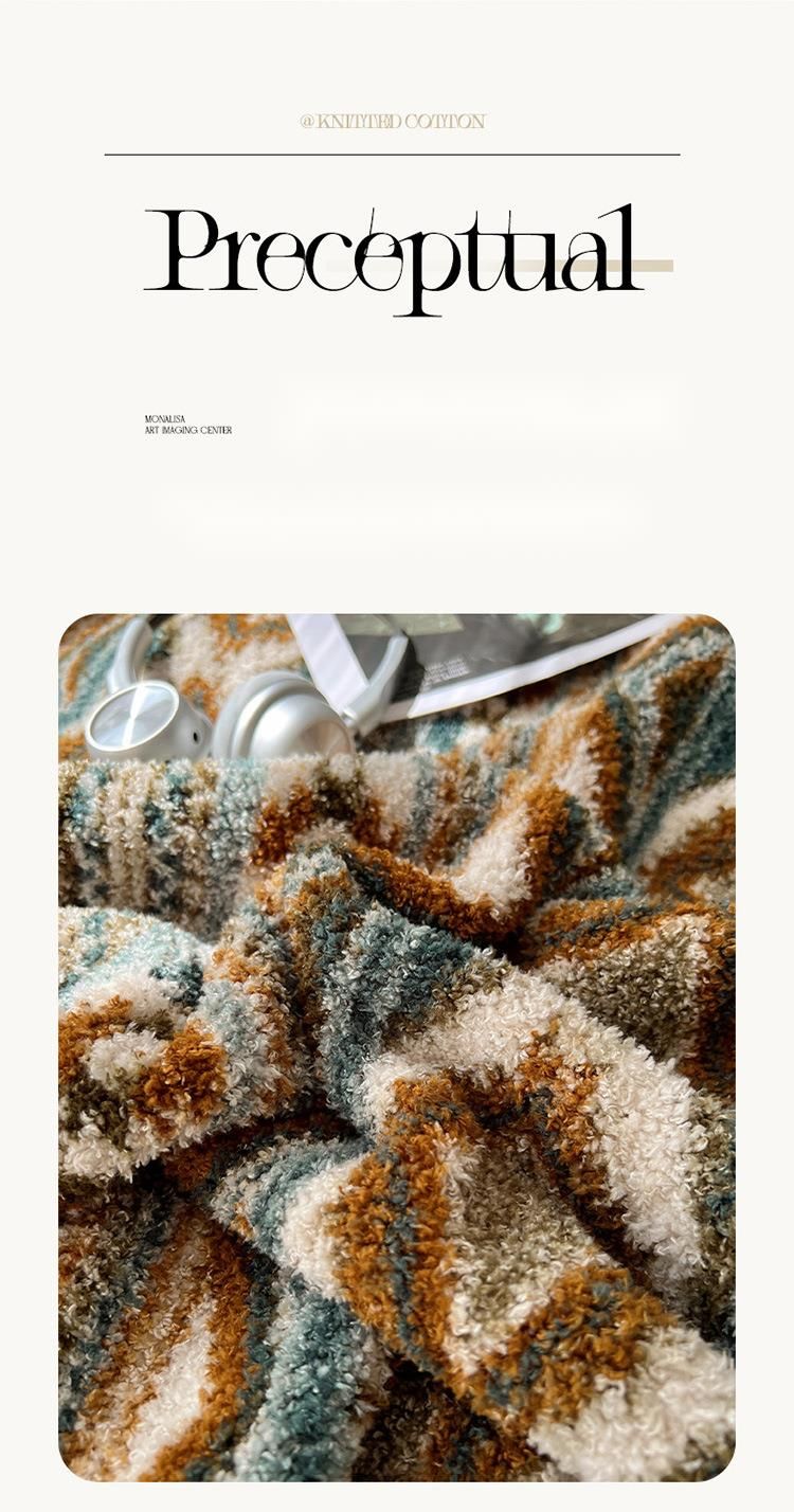 2025 High-End A-Class Half-Fleece Bohemian Sofa Throw Office Nap Shawl Blanket_voghion.com