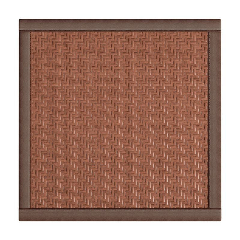 Lit d'été pour animaux de compagnie, tapis de couchage rafraîchissant et résistant à la saleté, tissé en herbe pour chien et chat_voghion.com