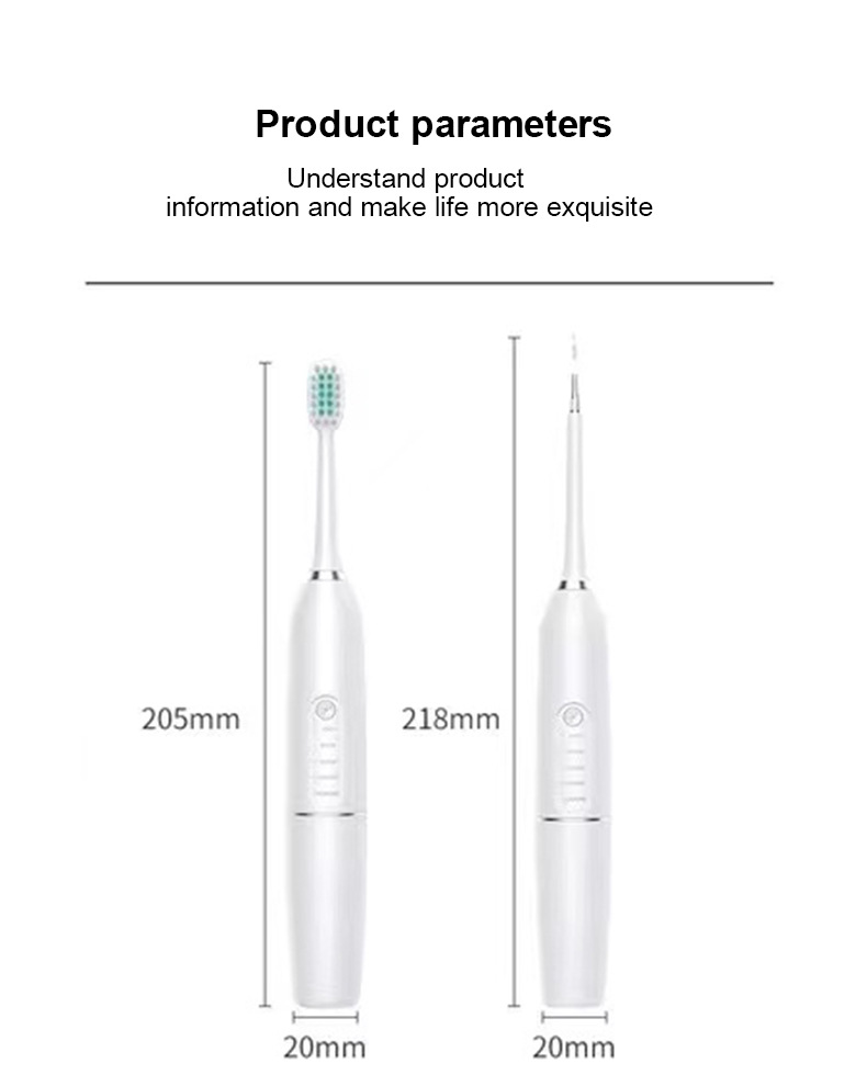 electric toothbrush ultrasonic fully automatic adult rechargeable student waterproof dental cleaner children dental cleaner gift_voghion.com