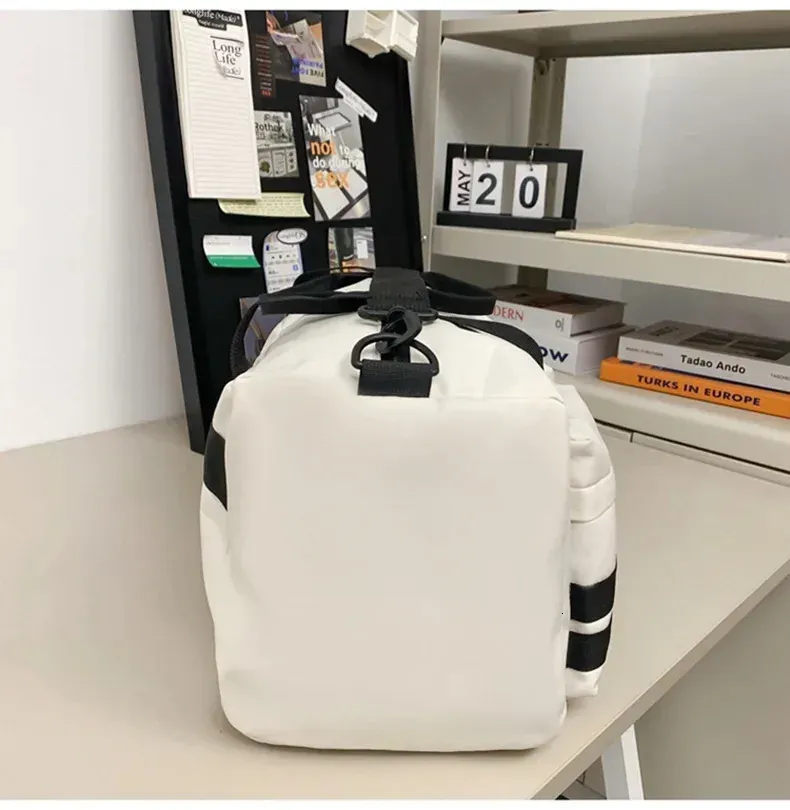 Multifunctional Travel Bag Large Capacity Handbag Short Trip Shoulder Bags Wet Dry Separation Gym Fitness Pack With Shoe_voghion.com