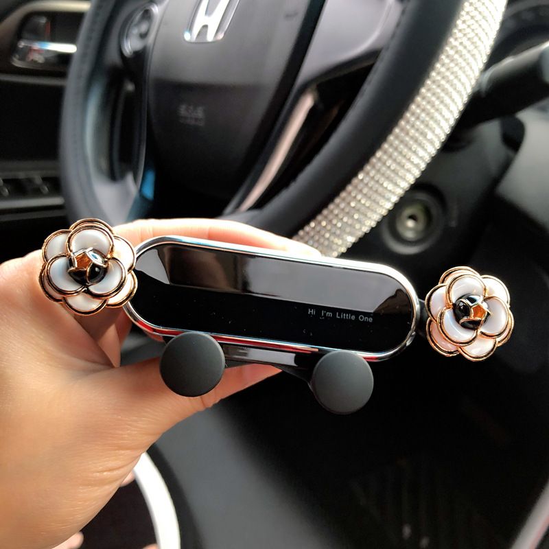 Auto mobiele telefoonhouder, multifunctionele universele luchtuitlaat, gesp type zwaartekrachtsensor vaste navigatie ondersteuning_voghion.com