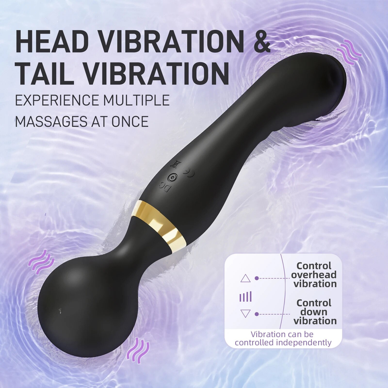 Vibromasseur puissant pour femme, gode, baguette magique, masseur de point G, jouets sexuels, stimulateur de Clitoris, grand AV pour adulte de 18 ans_voghion.com