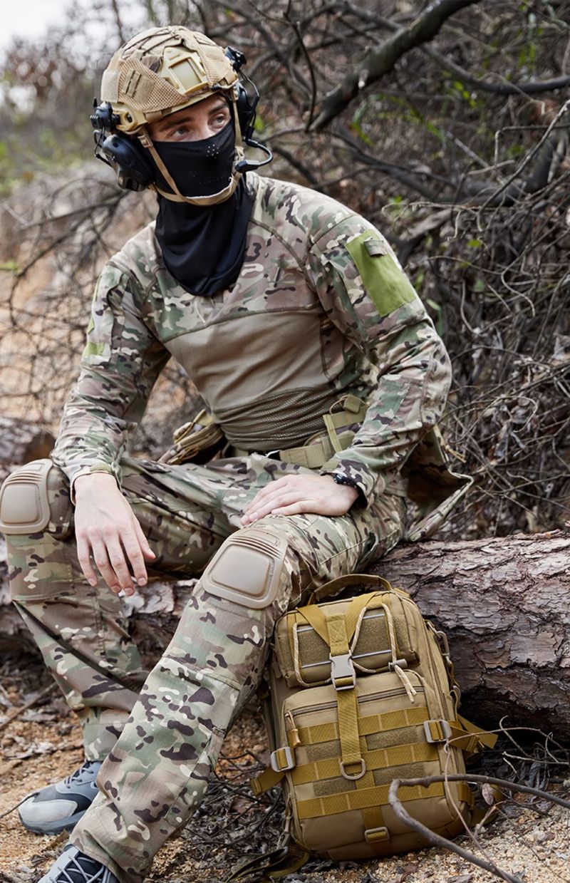 Enkele schouder crossbody outdoor sport Oxford doek camouflage fotografie grote borst zadel multifunctioneel_voghion.com