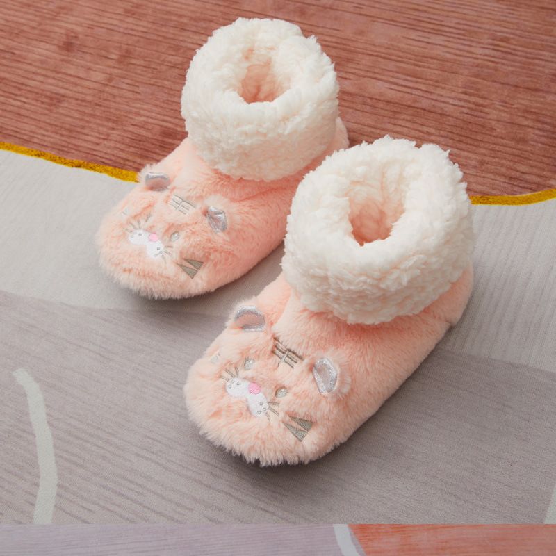 Unschlagbare Qualität russische Schuhe, rutschfeste Hausschuhe mit weicher Sohle, Socken, Herbst/Winter mit zusätzlichem Samt und Verdickung_voghion.com