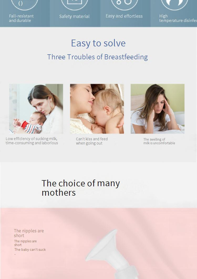 Breast Pumps Multifunctional Syringe Breast Pump Maternity Manual Breast Pump With Pacifier_voghion.com