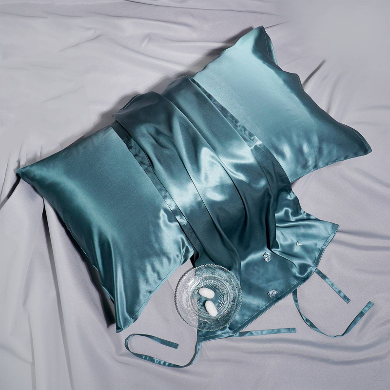 Parure de lit Tencel délavée – Couette rafraîchissante en soie glacée avec fibre de bambou, ultra-fine et respirante pour les dormeurs chauds (ensemble 4 pièces Queen/King Size)_voghion.com