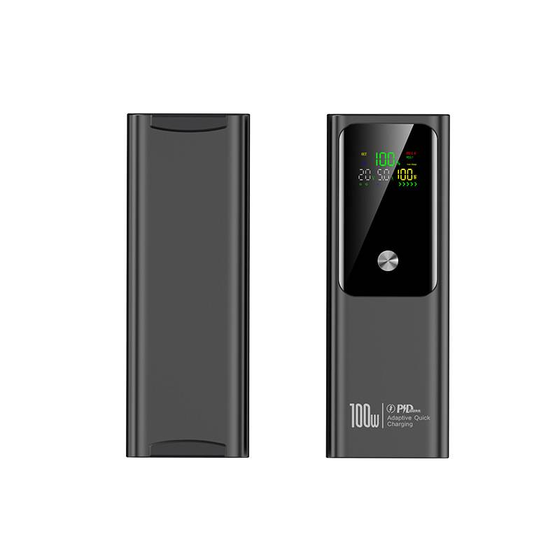 20000 mAh 100 W PD3.0 Powerbank für Laptop und Telefon, tragbares Ladegerät mit zwei USB-C-Anschlüssen, externer Akku mit hoher Kapazität für unterwegs_voghion.com