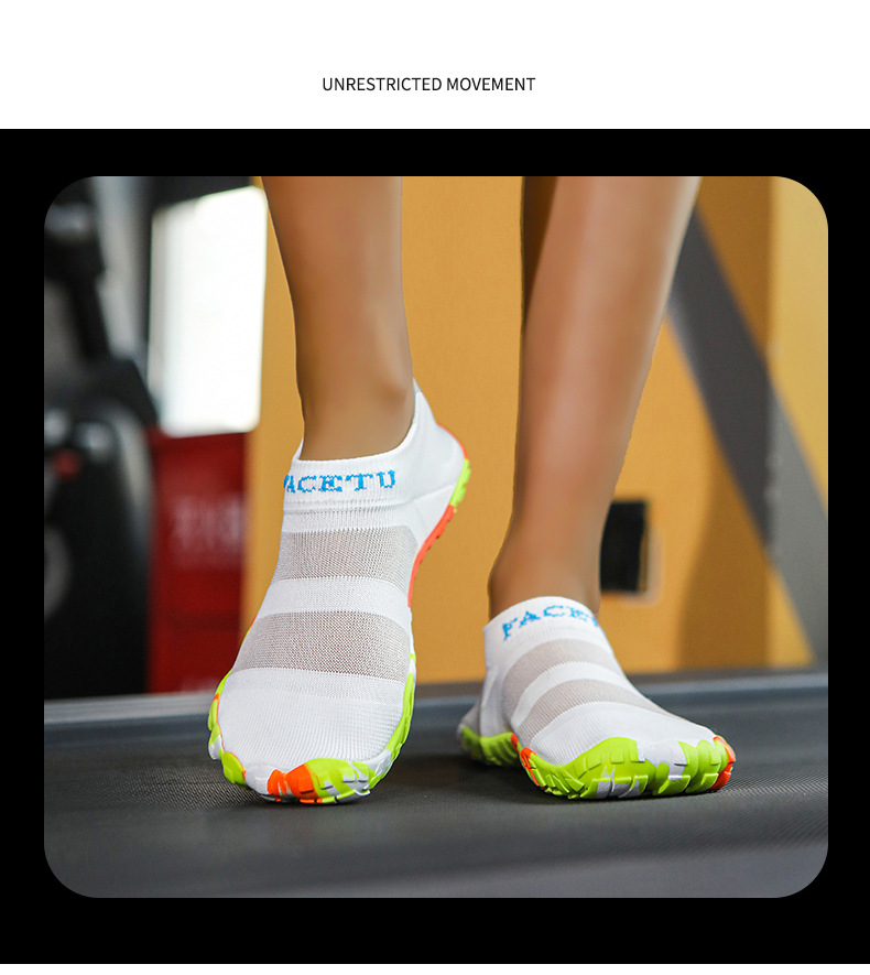 Scarpe da acqua per nuoto, escursionismo, spiaggia, leggere, ad asciugatura rapida, antiscivolo, calzini da acqua a piedi nudi con fori di drenaggio, piscina, surf, yoga, avventure all'aria aperta_voghion.com