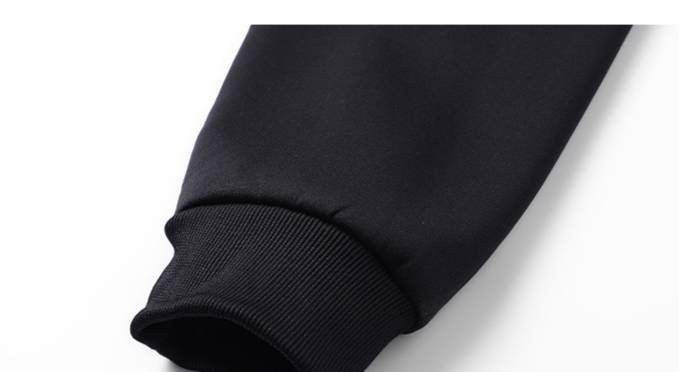 Men's Fleece-Lined Winter Jacket – Thickened Polyester Hooded Work Coat, Loose Fit (S-3XL), Ideal For Construction & Daily Wear_voghion.com