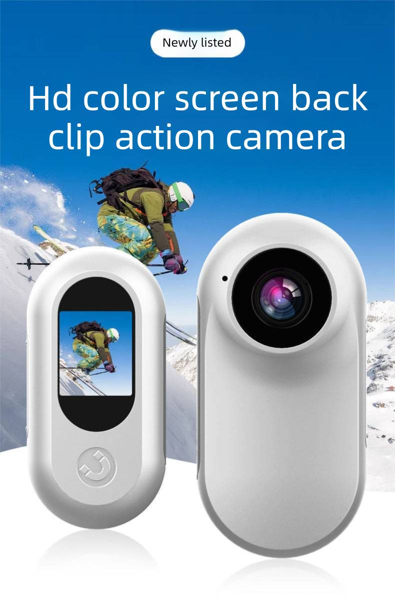 Action camera delle dimensioni di un pollice – Mini bodycam HD 1080P per motociclisti, sportivi e forze dell'ordine (impermeabile/visione notturna)_voghion.com