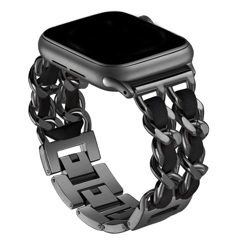 Kompatibilno za Apple Watch Band nakit narukvica metalni remen Bling za iWatch remenove serije Ultra 8 7 6 5 4 3 2 1 SE_voghion.com