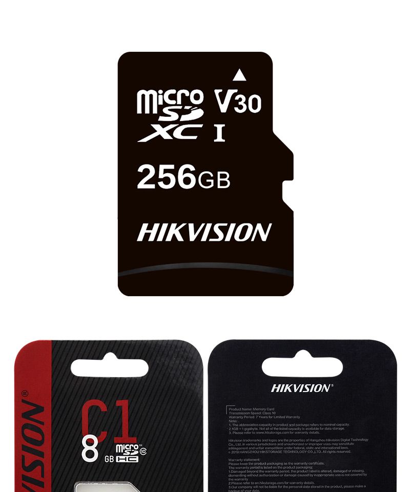 HIKVISION Geheugen 8GB 16GB 32GB 64GB 128GB 256GB Tot 92MB/s Micro SD MicroSDHC/XC TF-kaart voor telefoon_voghion.com