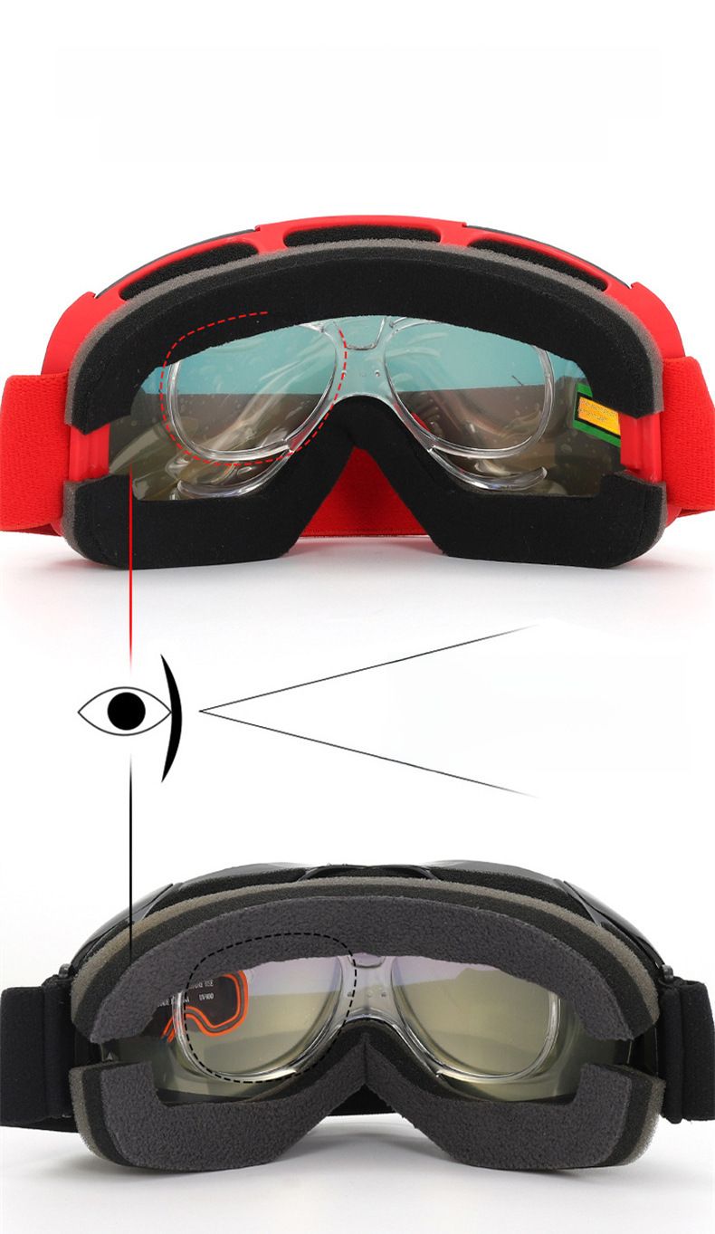 Goggles Ski Mya adapter TR90 Adjustable/ski goggles mya inner frame_voghion.com