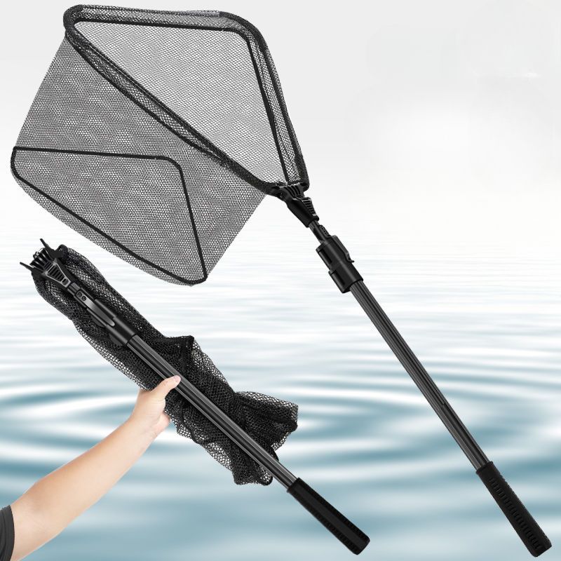 Grande tasca speciale per rete da pesca pieghevole portatile in lega di alluminio_voghion.com