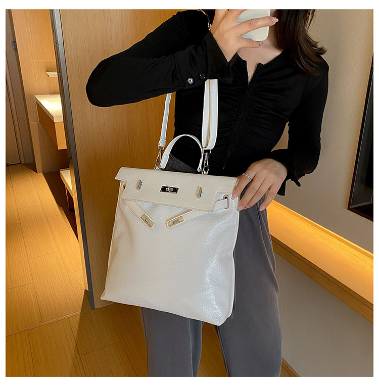 Bag Women's Bag New Retro One Shoulder Crossbody Handbag Large Capacity Original Small Design Backpack_voghion.com