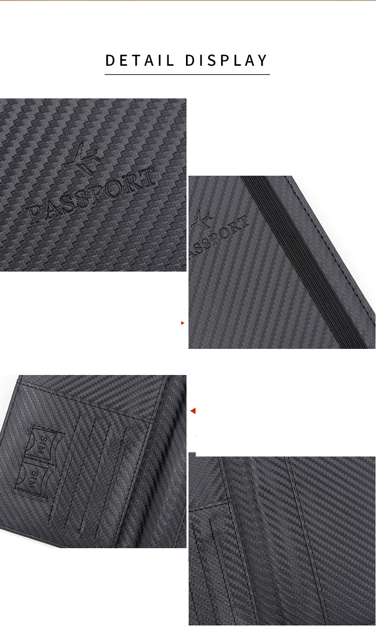 Card Holder Purse Wallets Rfid Anti-degaussing Passport This Travel Passport Cover Card Bag Multi-function Document Bag Coin Wallet_voghion.com