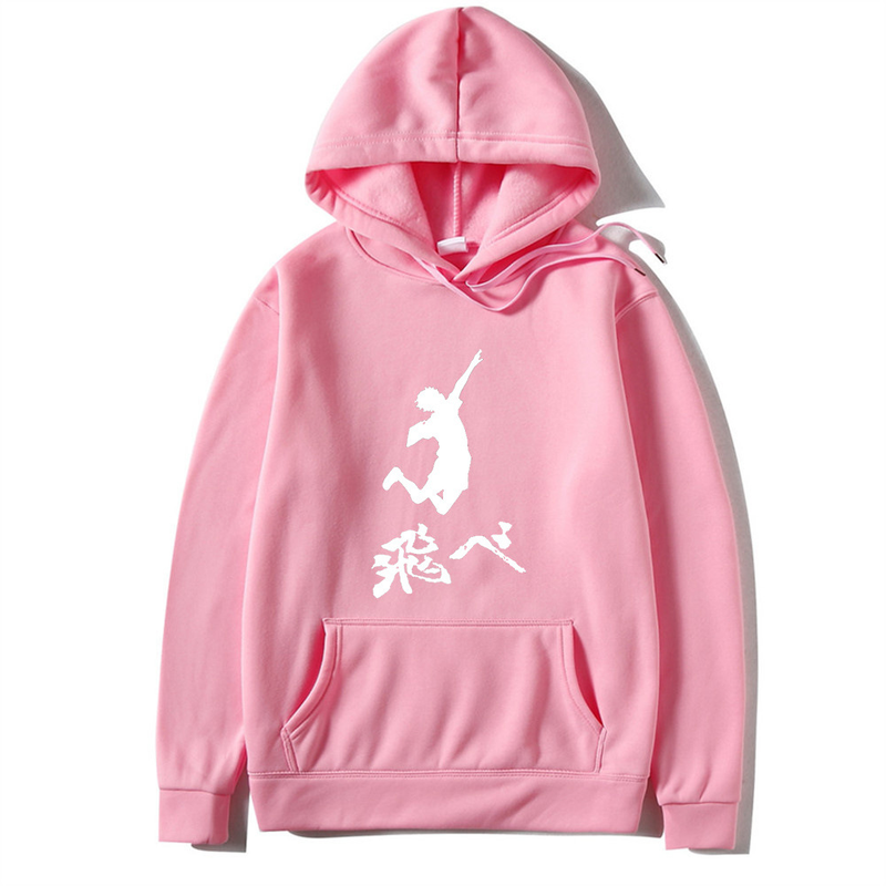 Haikyuu volleyboll ungdom tecknad dag tecknad lös huvtröja herrhuvtröjor_voghion.com