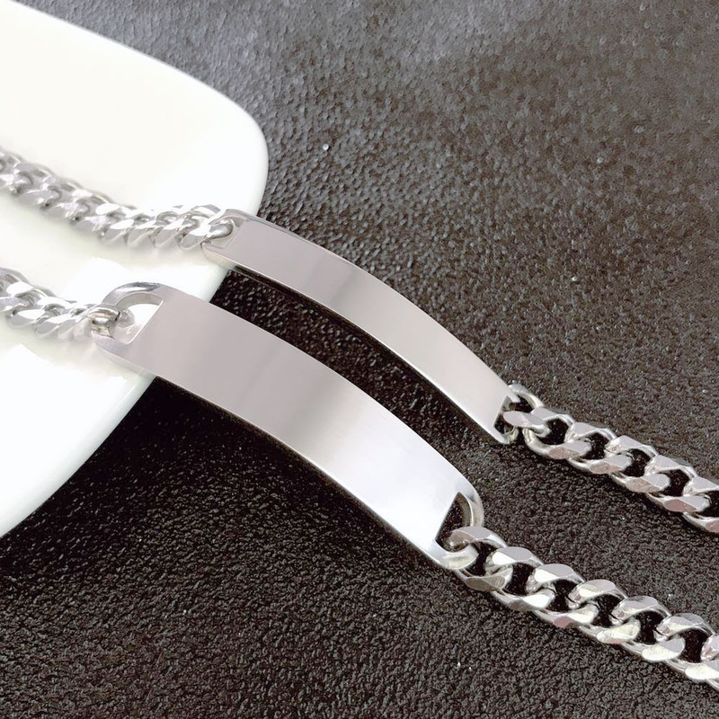 Sterling VENUS Sier Men's And Women's Couple Bracelets Fashion Classic Chain Bracelets Couple Love Tokens_voghion.com