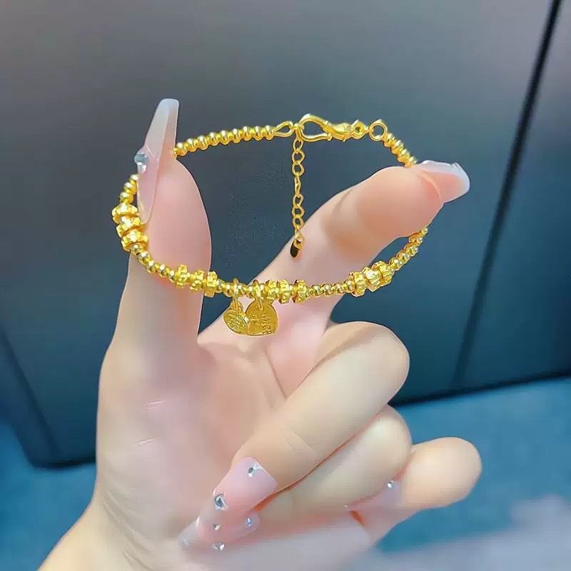 Langjähriges Shajinji Fu Markentransferring-Perlenarmband für Damen 2024 Neues Perlenarmband im chinesischen Stil der Nationalflut_voghion.com