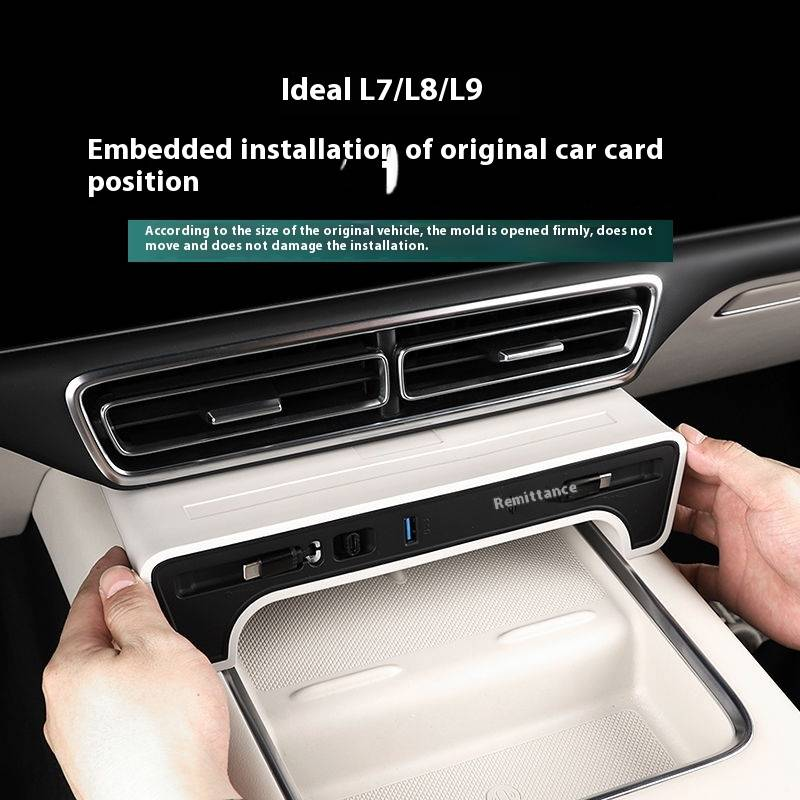 LIXIANG L6/L7/L8/L9 Autosladegerät, Zigarettenanzünder-Konversiounskopf, kompatibel mat 12V an 24V, Autosschloss ausschalten, einfach Installatioun_voghion.com
