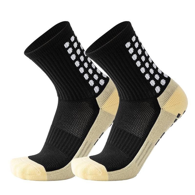 Football Socks, Professional Training And Competition, Thickened Towel Bottom, Mid Tube Dispensing Anti Slip Men's And Women's Sports Socks_voghion.com
