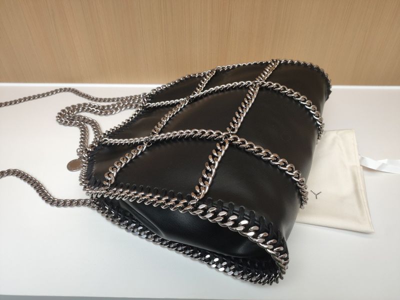 Top Qualität Designer Tasche Bankett Queen Stella Tasche Geldbörse Frauen Luxus Einkaufstasche Metall Kette Handtasche Mini Clutch Eimer Schultertaschen Top Spiegel_voghion.com