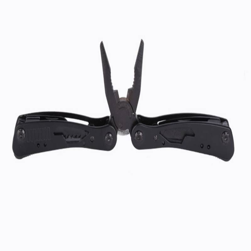 All-Steel Multi-Tool Pliers – Heavy-Duty Folding Tool With 65mm Jaws & 10mm Wire Cutter (16.6cm Compact Size, 340g, Tactical Black Finish)_voghion.com
