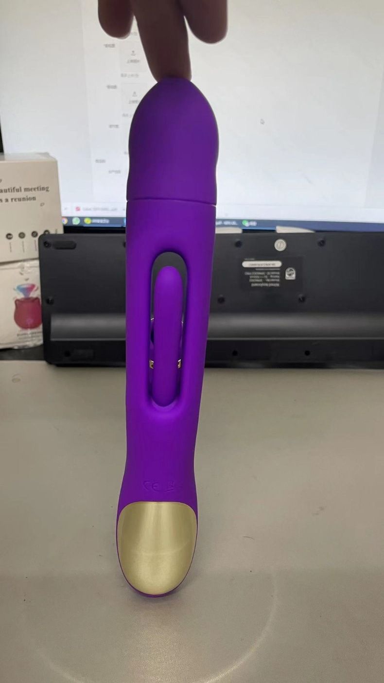 Female Masturbator, Tapping, Sucking, Tongue Licking, Stimulating Vibrating Rod, Adult Sexual Products_voghion.com