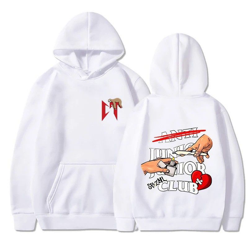Felpa con cappuccio stampata con merchandising della band, primavera e autunno, unisex, casual, a maniche lunghe_voghion.com