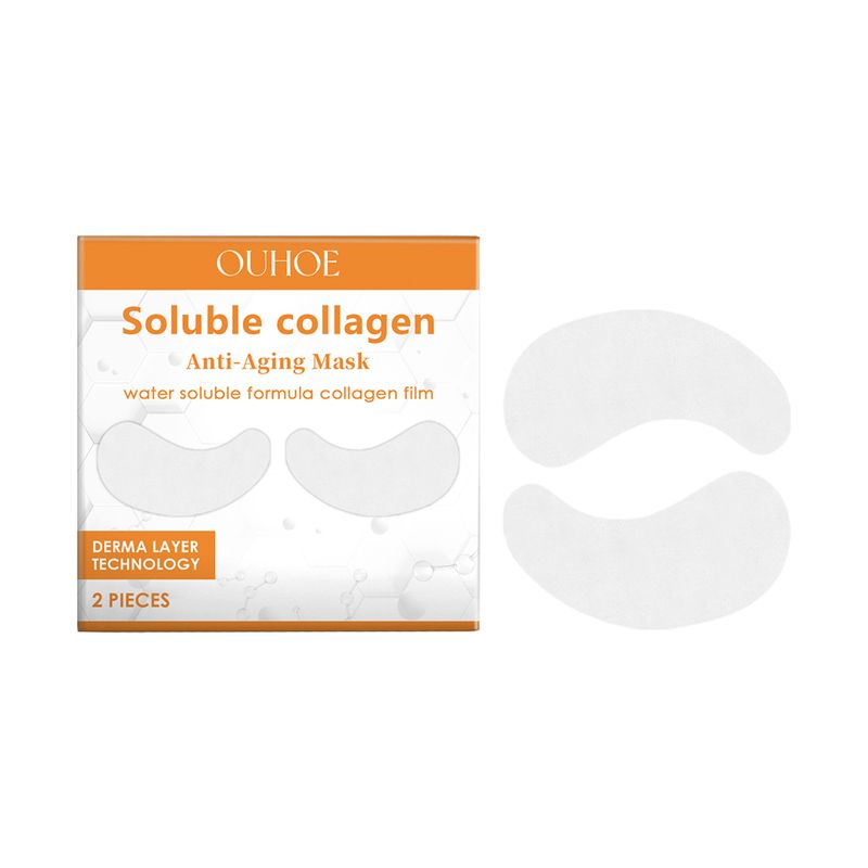 OUHOE Collagen strafft den Rand, mildert feine Linien im Auge und spendet Feuchtigkeit – lösliche Augenmaske_voghion.com