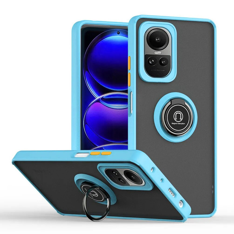 Rotatable bracket Phone case for 10 Reno10 9 Pro + Reno 8T 8 7Z 7 Lite 6 5 Ring Car Holder Cover_voghion.com