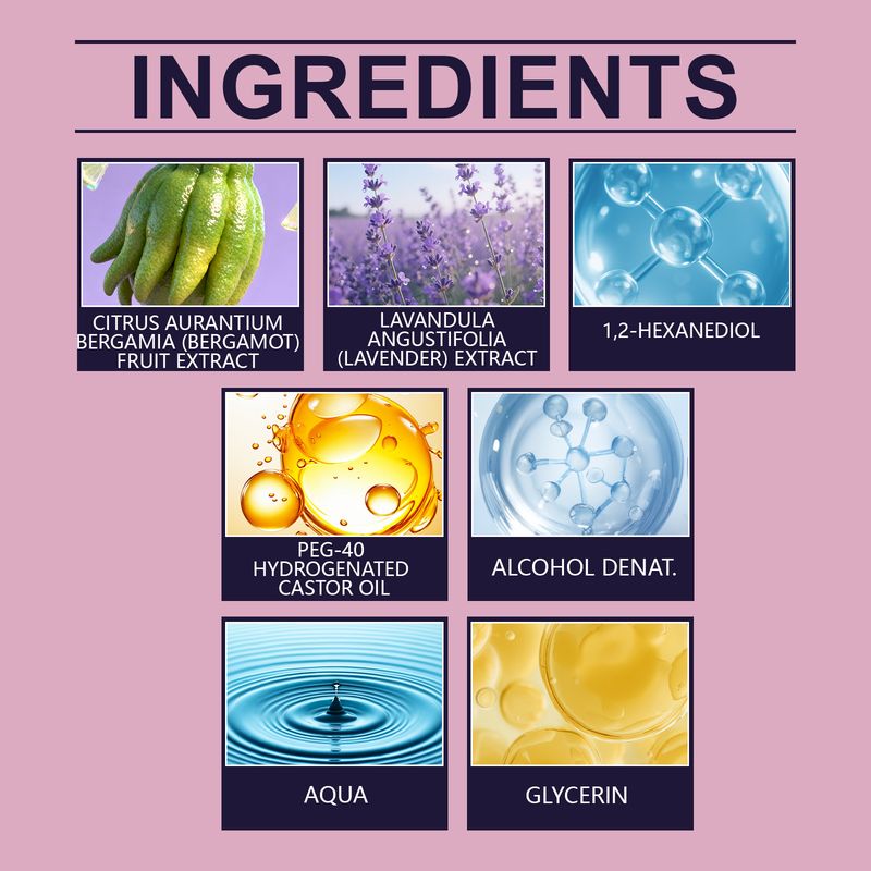Affascinante profumo di lavanda, delicato, naturale, fresco, di lunga durata, portatile, elegante, dal temperamento quotidiano._voghion.com