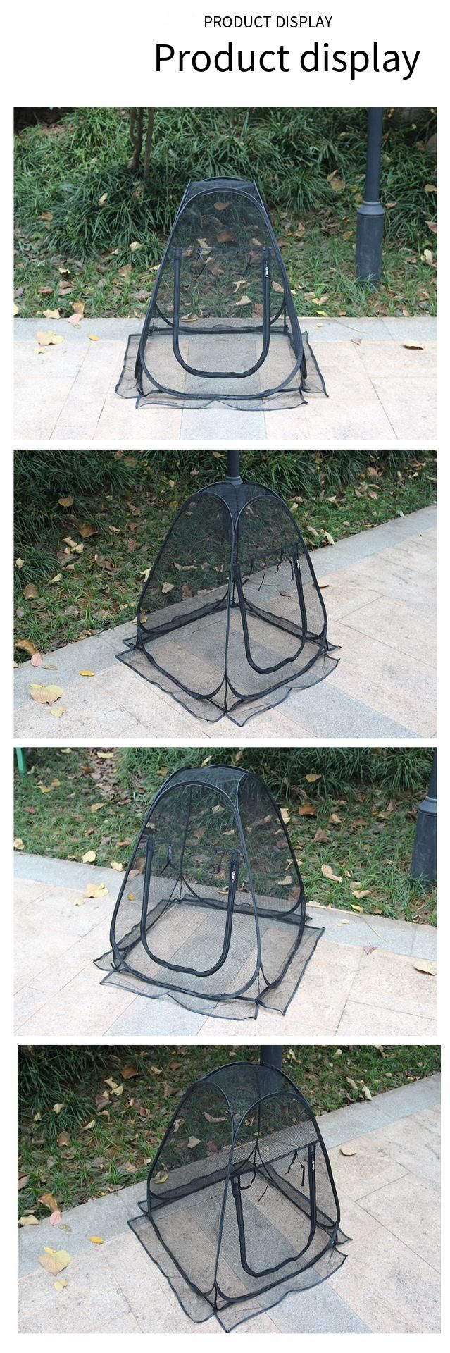 Product Outdoor Portable Breathable Mesh Automatic Stand Mosquito-Proof Tent_voghion.com