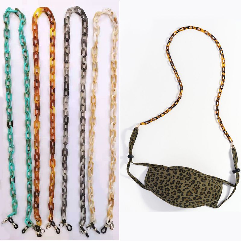 Acrylic Cross Hanging Mask Dual-Use Lanyard Glasses Extension Chain_voghion.com