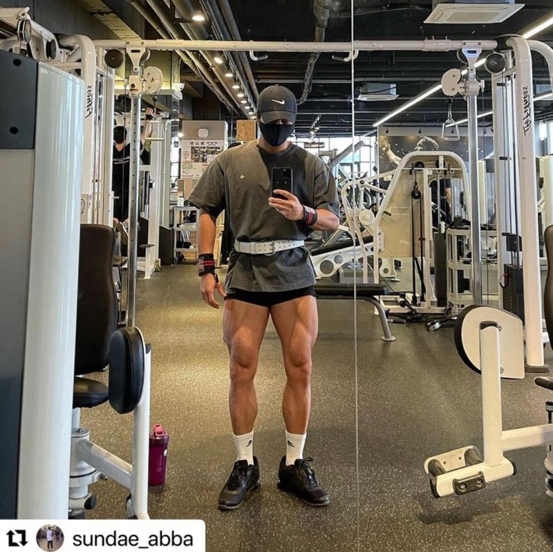 Muscle Spring/Summer New Men's Sports Running Fitness Training Cotton Loose Elastic Oversize Short Sleeve T-shirt_voghion.com