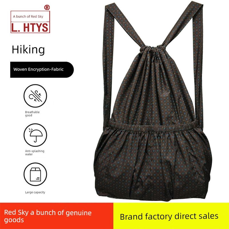 Utomhus Casual och Lätt Nylon Bundle Pocket Ryggsäck_voghion.com