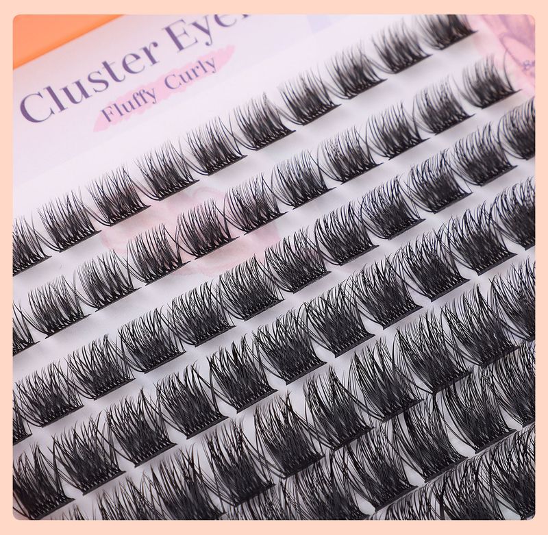 Makeup Diy Single Cluster Of False Eyelashes Natural Thick Mixed Segmented 8 16mm Eyelashes_voghion.com