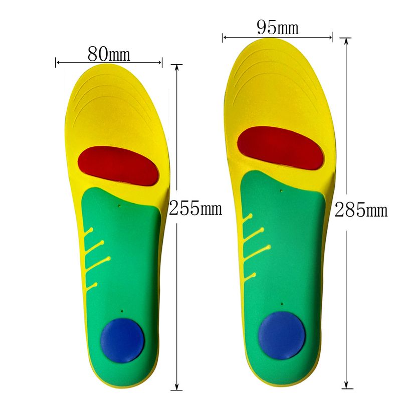 Flat foot correction insole inward eight shaped foot eversion flat foot XO type leg correction male and female adult high arch pad exercise_voghion.com