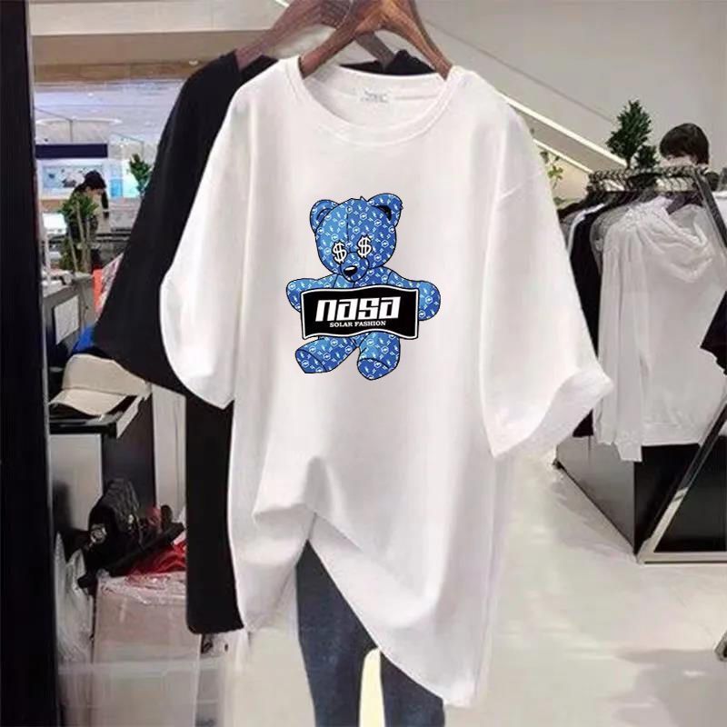 Damenbekleidung T-Shirt Damenbekleidung Sommer neues Designgefühl, um das Fleisch zu bedecken und Sie dünn aussehen zu lassen Nischenoberteile Dicke Leute bedecken das Fleisch_voghion.com