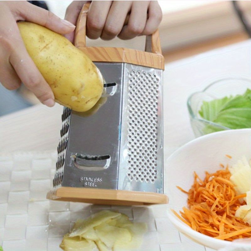 Multi Functional Vegetable Chopper, Household Cheese Slicer, Vegetable Slicer, 6-sided Manual Food Chopper, Kitchen Utensils_voghion.com