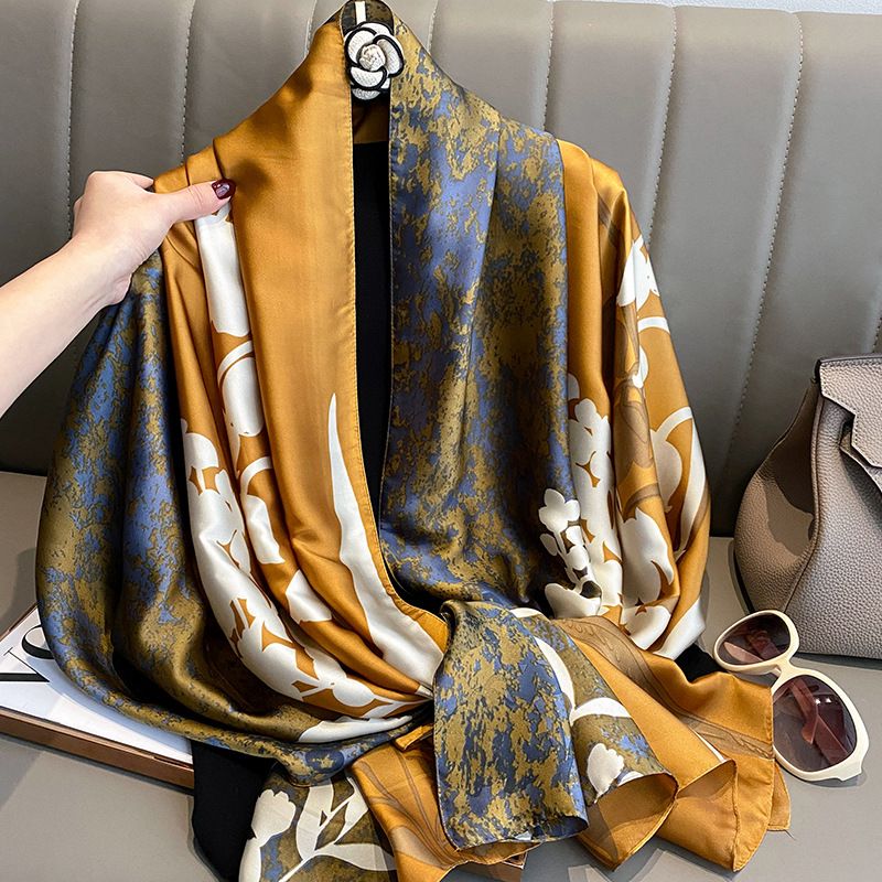 Baskılı kadın Moda Simülasyon Ipek Mizaç Şal Çift amaçlı İlkbahar Sonbahar ve Kış Sıcak Eşarp_voghion.com